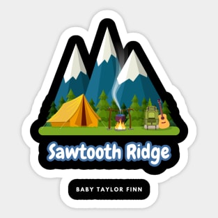 Sawtooth Ridge Sticker